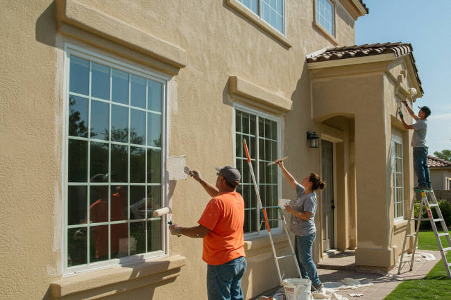 San Luis Obispo exterior painting
